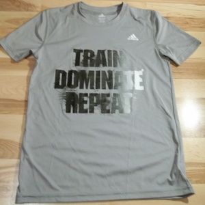Adidas Gray Sports Top Size L